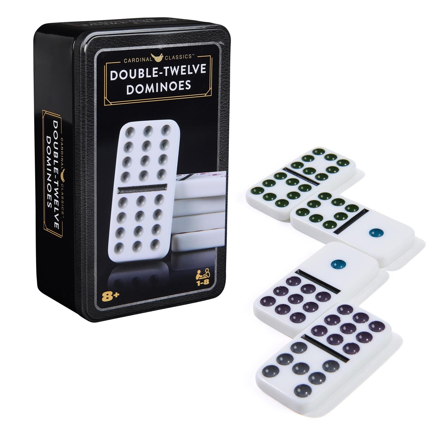 Game Cardinal Classics Dominoes Double Twelves