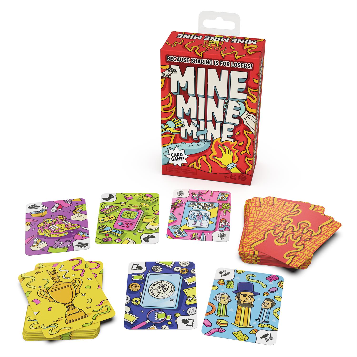 Game Card Game Mine Mine Mine by Homeportonline