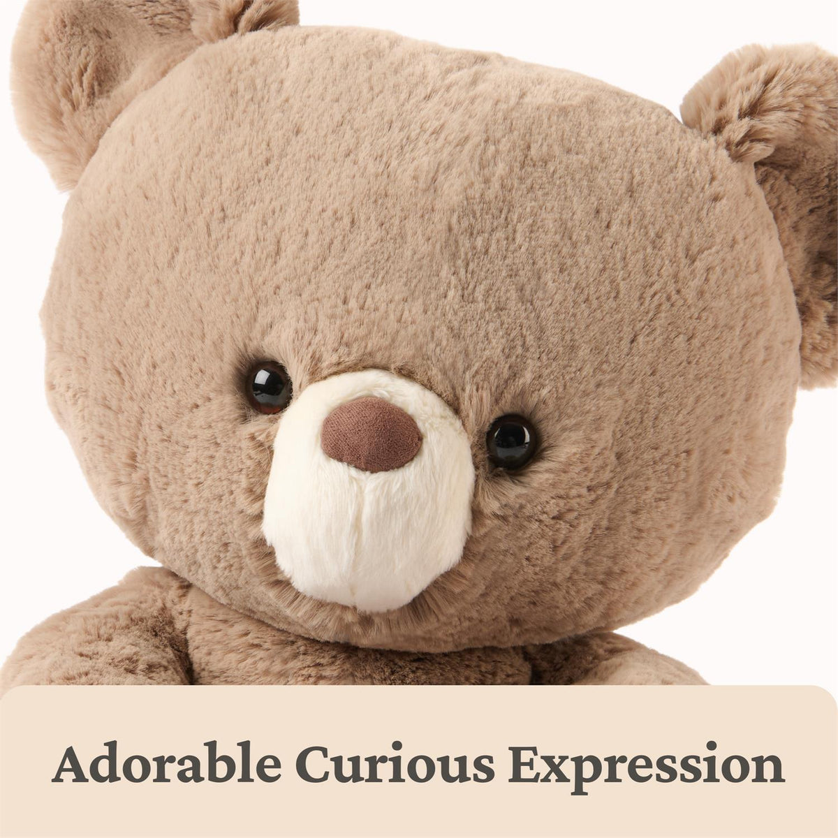 Plush Forever Friends Promise Bear Kai Taupe 12"