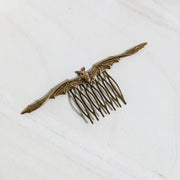 Bat Hair Comb: Halloween Hair Accessory