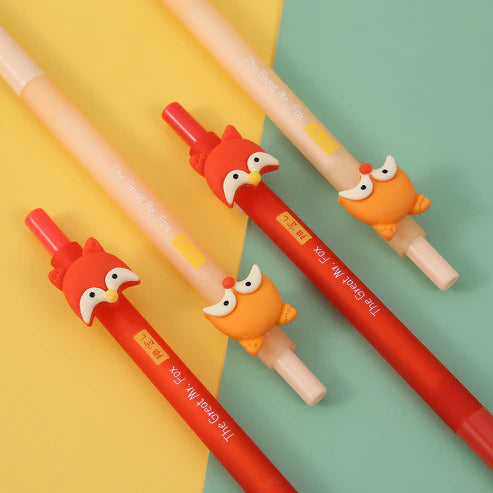 Gel Pen Fox Retractable (Sold Individually) by Homeportonline