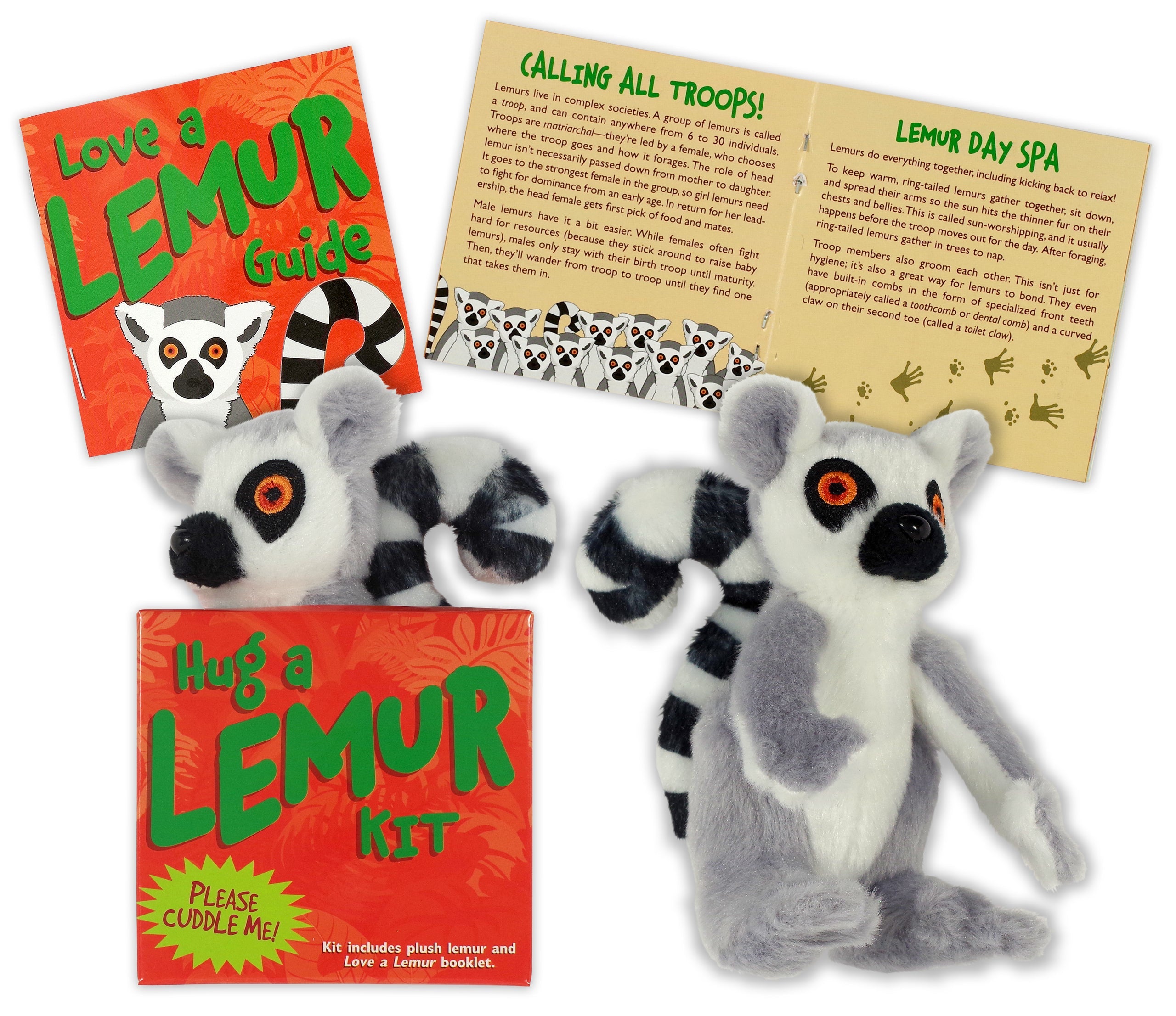 Petites Plush Kit Hug A Lemur by Homeportonline