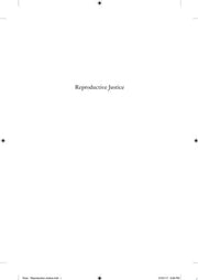 Reproductive Justice: An Intro Vol.1