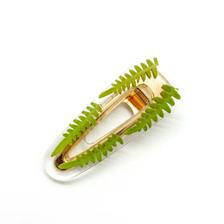 Pressed Flower Hair Clip