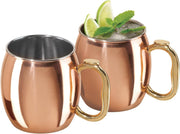 Moscow Mule Mug - Copper Moscow Mule 20oz 2 Pieces by Homeportonline