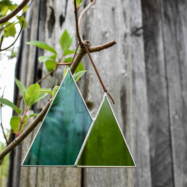 Root Studio Mini Mountains Stained Glass
