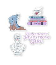 Jane Austen's Pride and Prejudice Stickers - Sticker Set Of 4