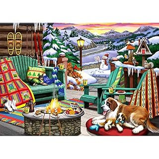 Ravensburger All Day Large Format Jigsaw Puzzle - 500pc: Travel & Americana Theme for Creative Thinking