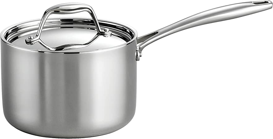 Tri-Ply Stainless Steel Saucepan by Kiss the Cook