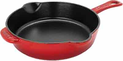 Staub 8.5" Traditional Deep Skillet by Kiss the Cook