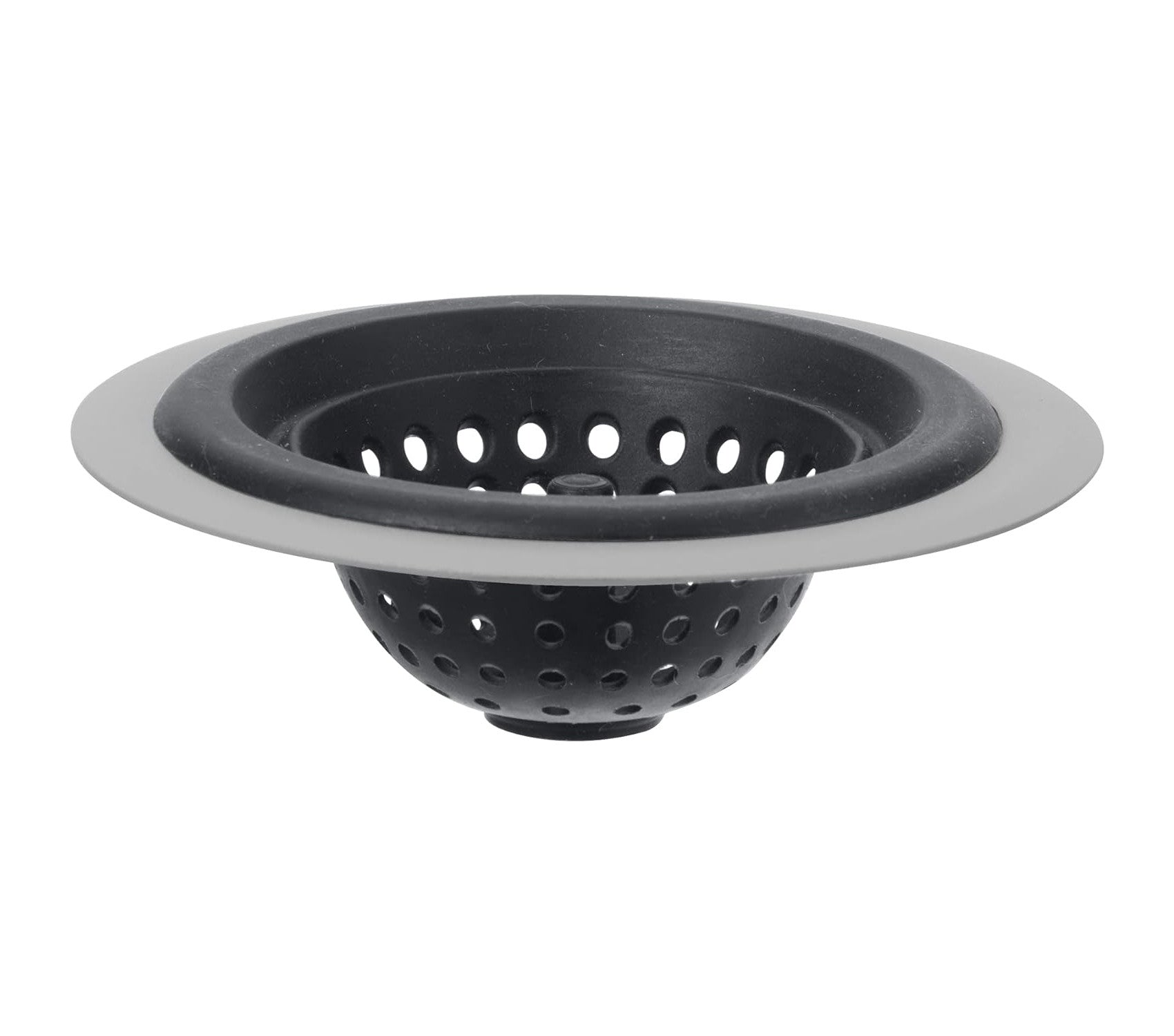 Sink Strainer - Silicone & Metal Charcoal by Homeportonline