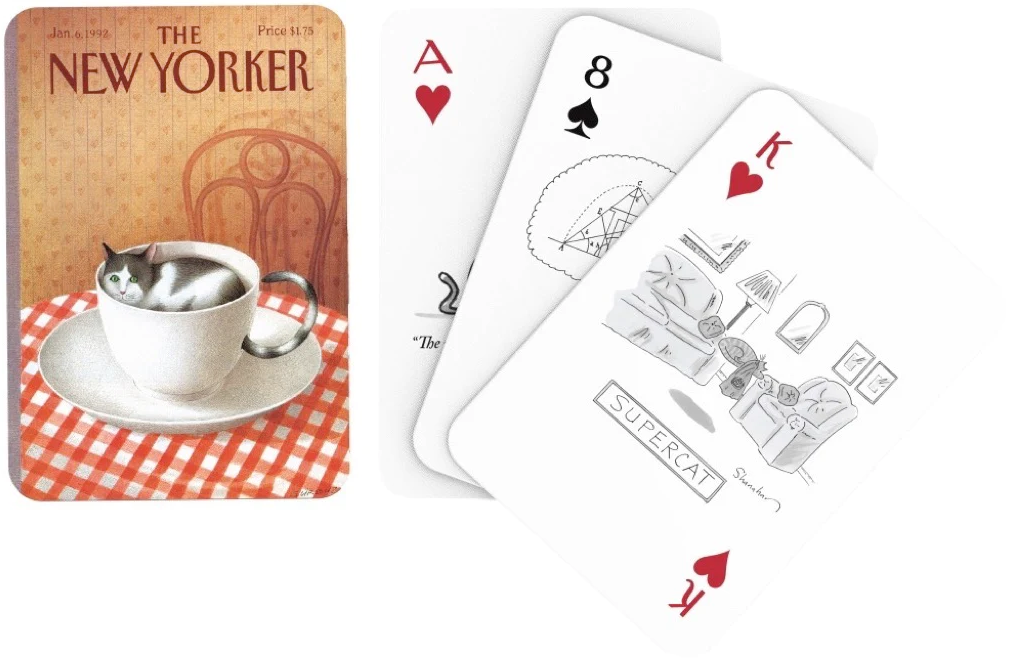 Playing Cards New Yorker Cat Cartoons by Homeportonline