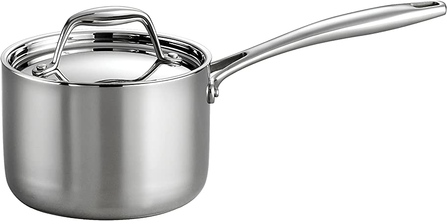Tri-Ply Stainless Steel Saucepan by Kiss the Cook