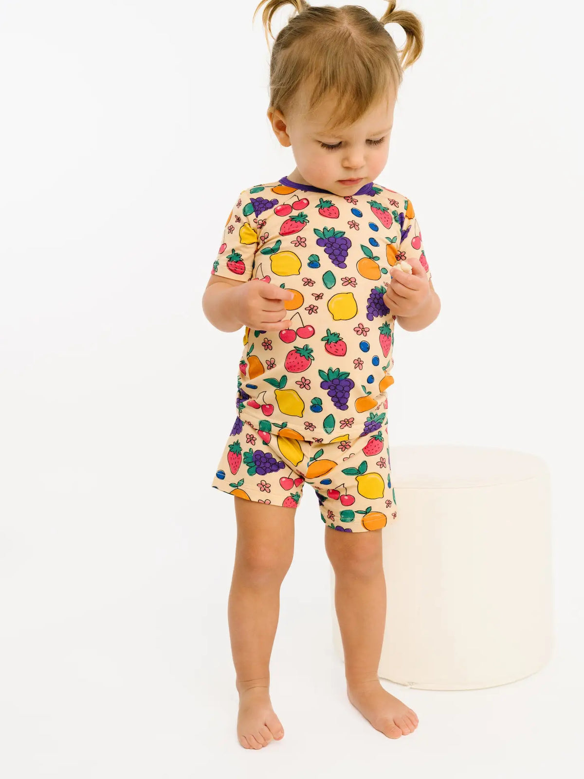 Fruit Basket Bamboo Shorts Set