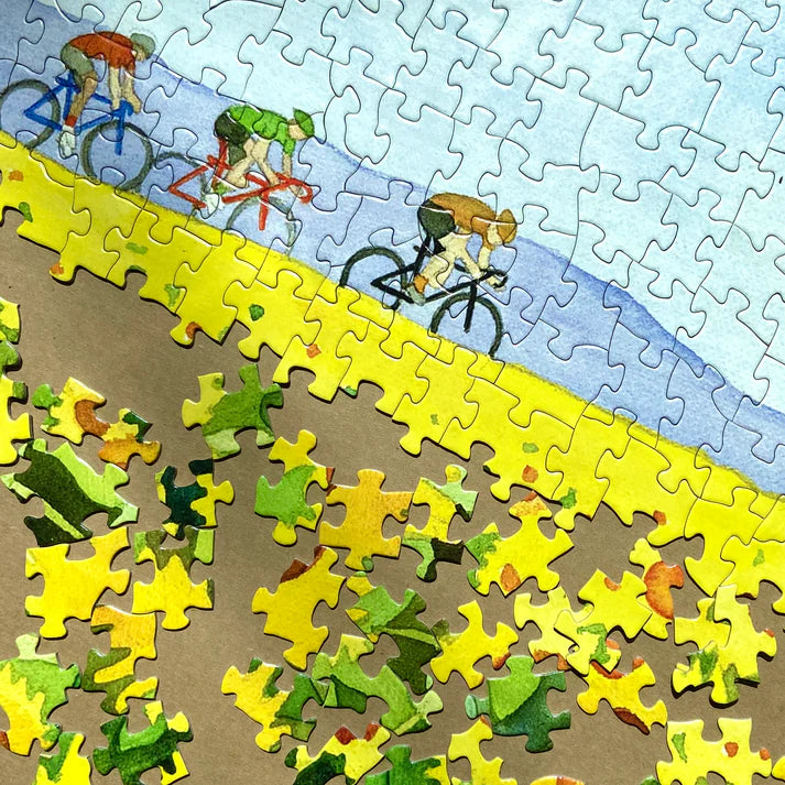 Puzzle 500 Piece Sunflowers & Bicycles by Homeportonline