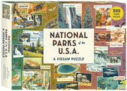 National Parks of the USA a Jigsaw Puzzle 500 Piece Puzzle