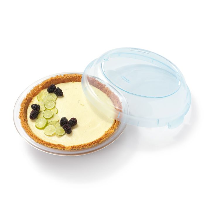 Glass Pie Plate With Lid by Homeportonline