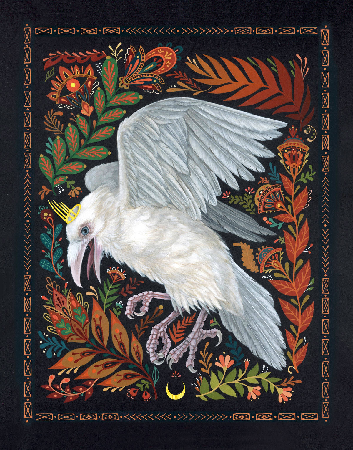 Crude Bones Print