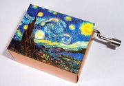 Music Box - Flower Waltz - Van Gogh Starry Night by Homeportonline