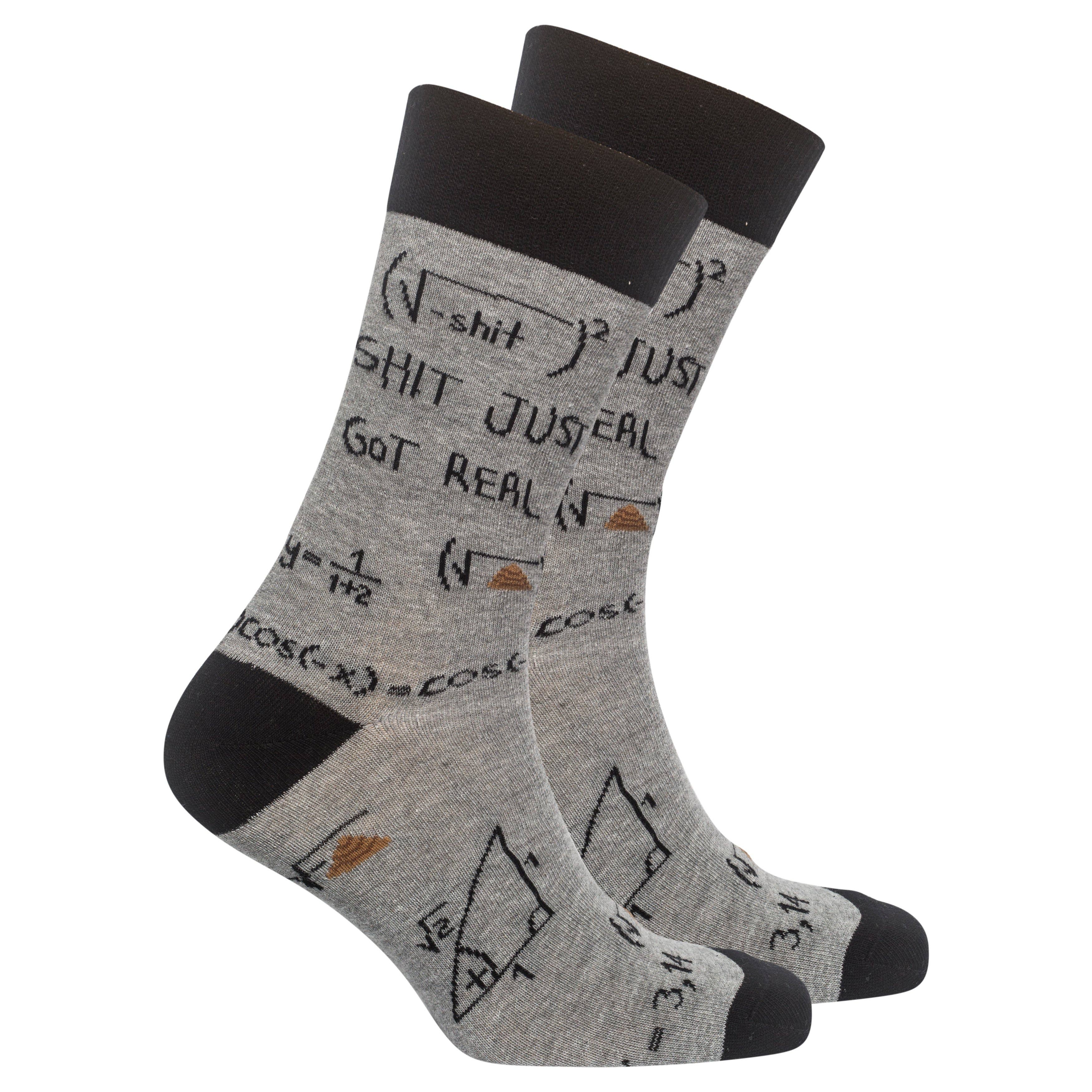 Men's Just Got Real Socks by SidePony Boutique