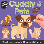First Sticker Art: Cuddly Pets: Use Stickers to Cr