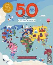 50 Maps of the World: Explore the globe with 50 fa