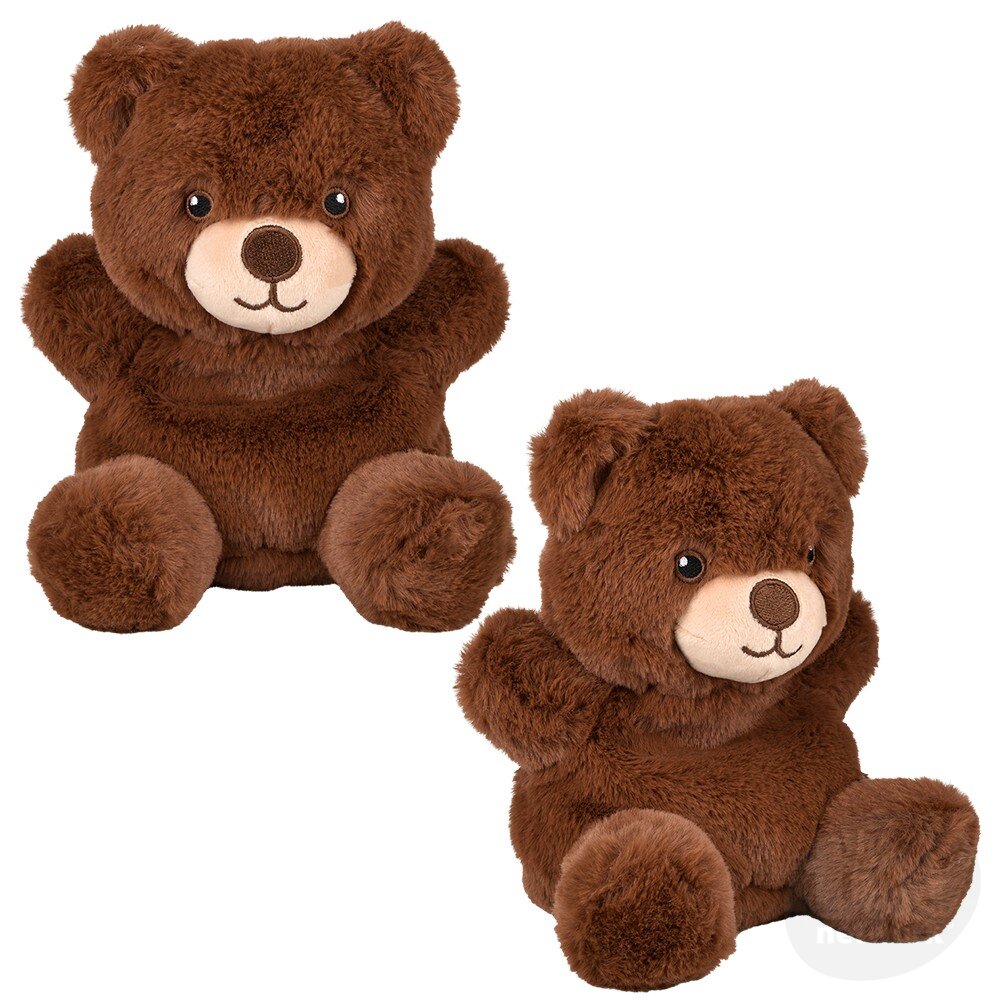 Plush Clutch Crew Bear Brown 7" by Homeportonline
