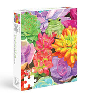 Puzzle 1000 Piece Succulents Frog by Homeportonline