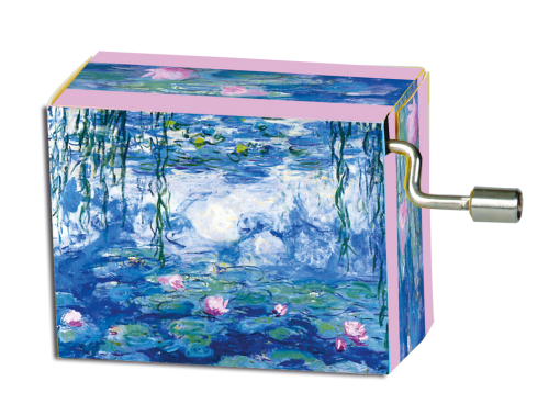 Music Box - Flower Waltz - Monet Nymphéat by Homeportonline