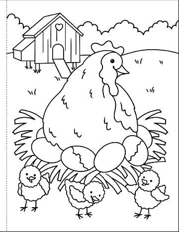 My First Coloring Book On The Farm by Homeportonline