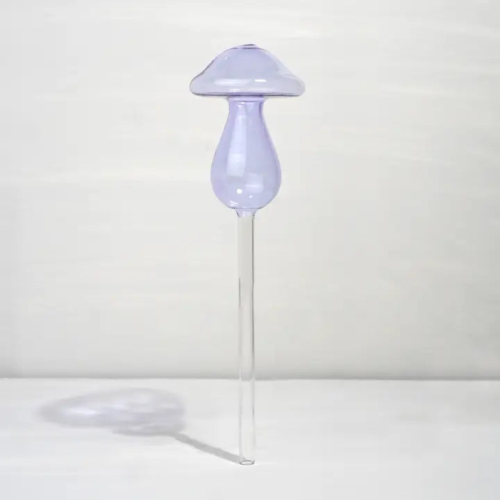 Mushroom Self Watering Glass