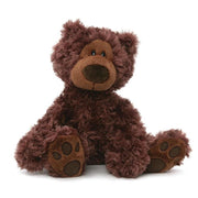 Plush Bear Philbin Chocolate Brown 12" by Homeportonline
