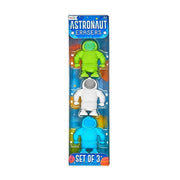 Astronaut Erasers - Set of 3 (Other)