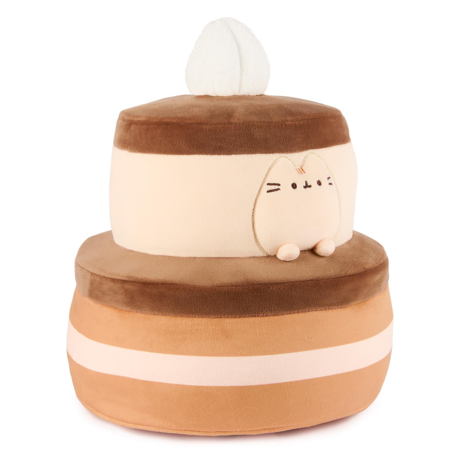 Plush Pusheen Chocolate Cake, 11" by Homeportonline