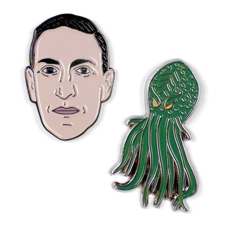Pin Set - - H.P. Lovecraft & Cthulhu 5218