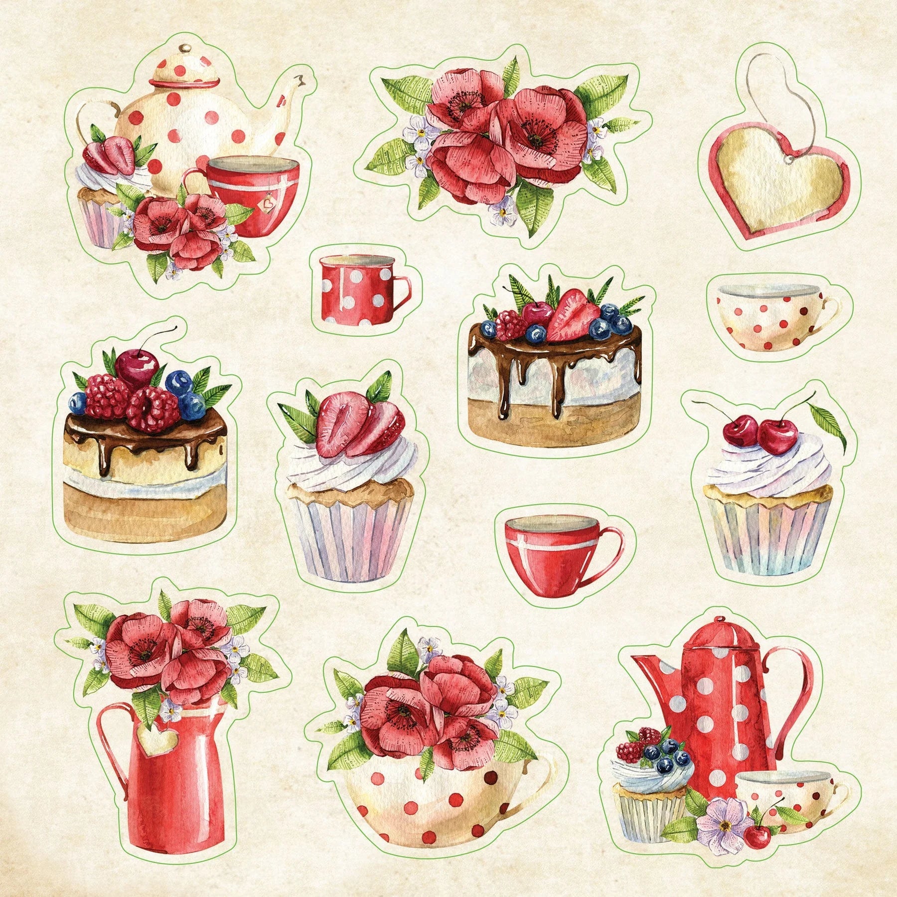 Sticker Book Cottagecore by Homeportonline