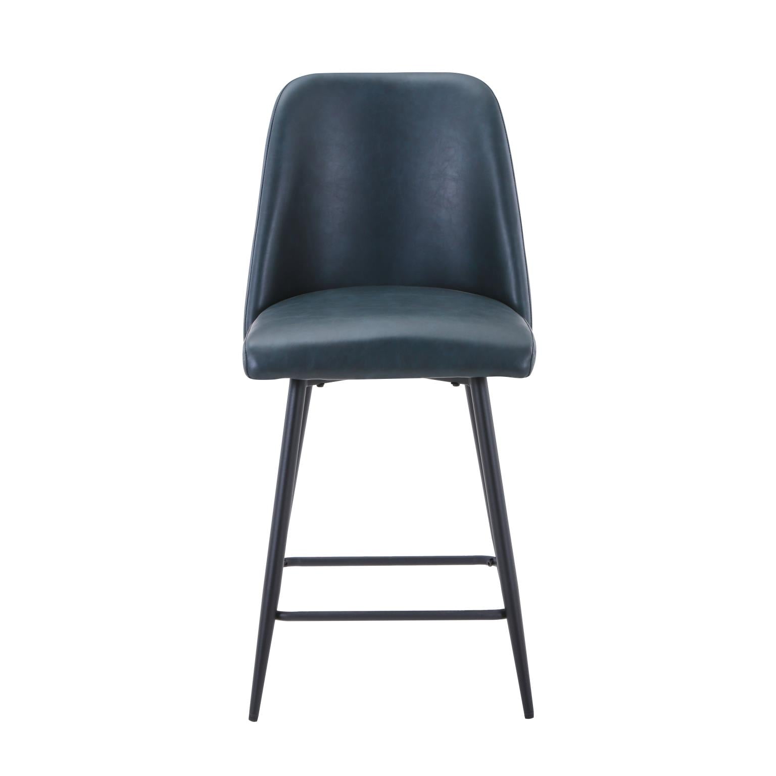 Maddox Counter Stool Blueberry by Homeportonline