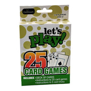 Let's Play 25 Games Cards, by Continuum Games