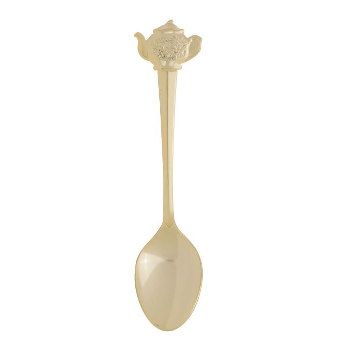 Gold Demi Teapot Spoon by Kiss the Cook