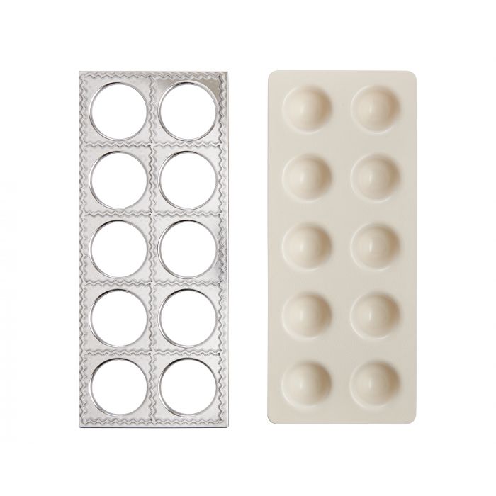 Fante's Grandma Luisa's Jumbo Ravioli Maker by Kiss the Cook