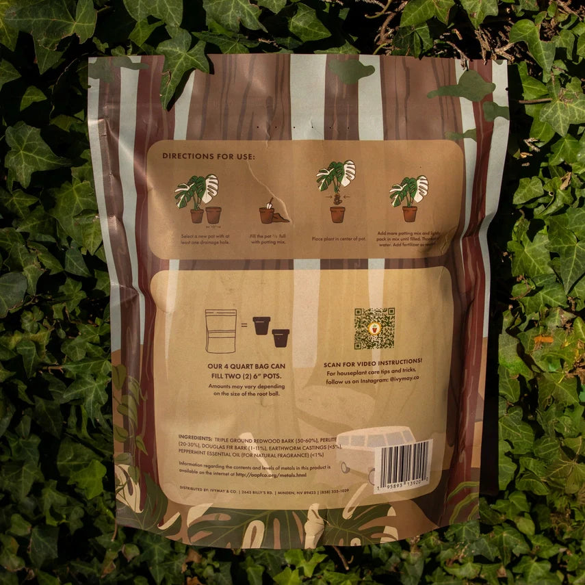Premium Houseplant & Aroid Potting Soil Mix (4 Qt)