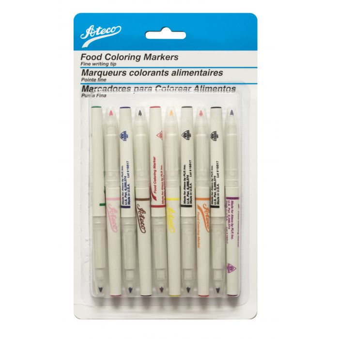 Food Coloring Marker Set-FN tip by Kiss the Cook
