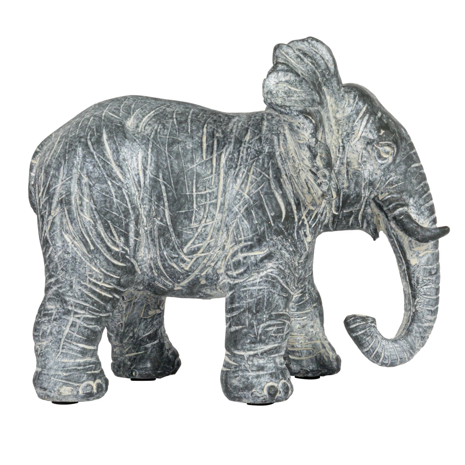 Decorative Resin Elephant Grey 7.75"h by Homeportonline