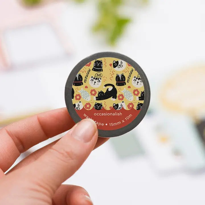 Feline Friends Washi Tape
