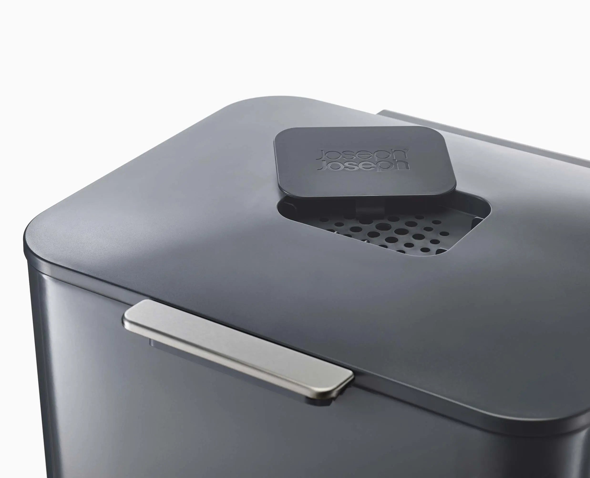 Totem Max Graphite Trash and Recycling 60L by Homeportonline