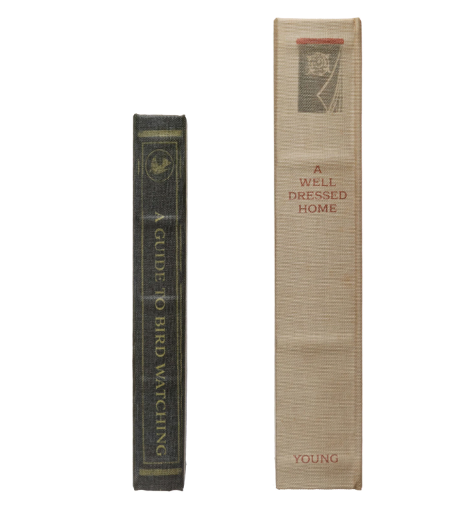 Book Storage Box Garden Studies Set of 2 by Homeportonline