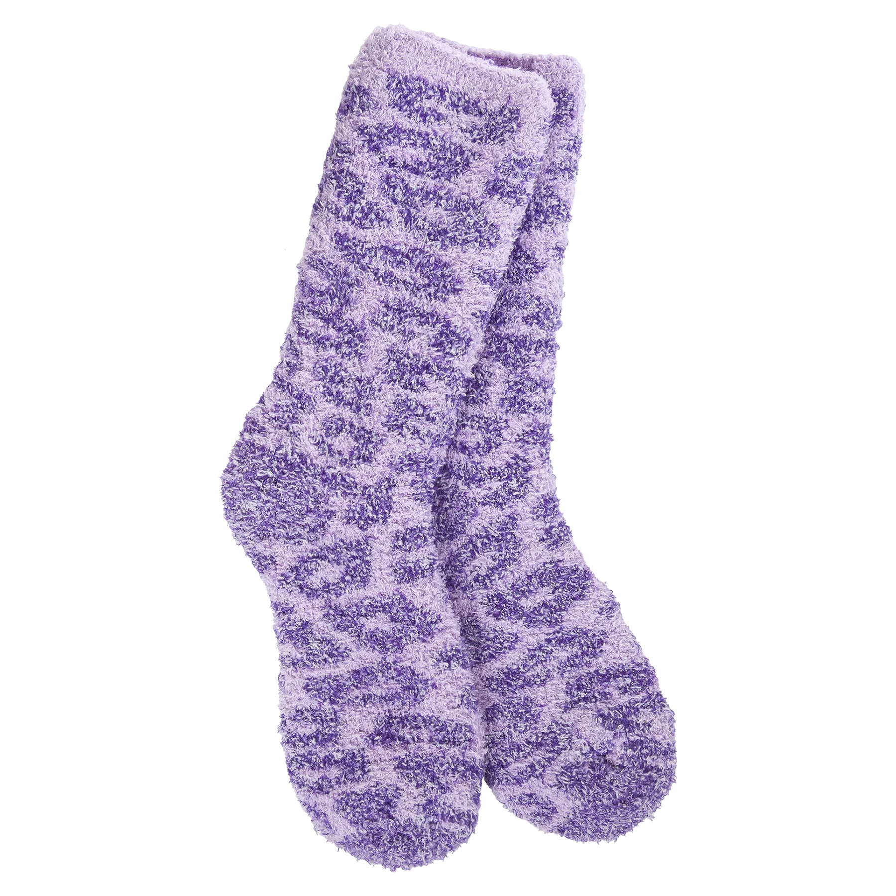 Socks - Knit Pickin' Fireside Crew OS Purple Leopard by Homeportonline