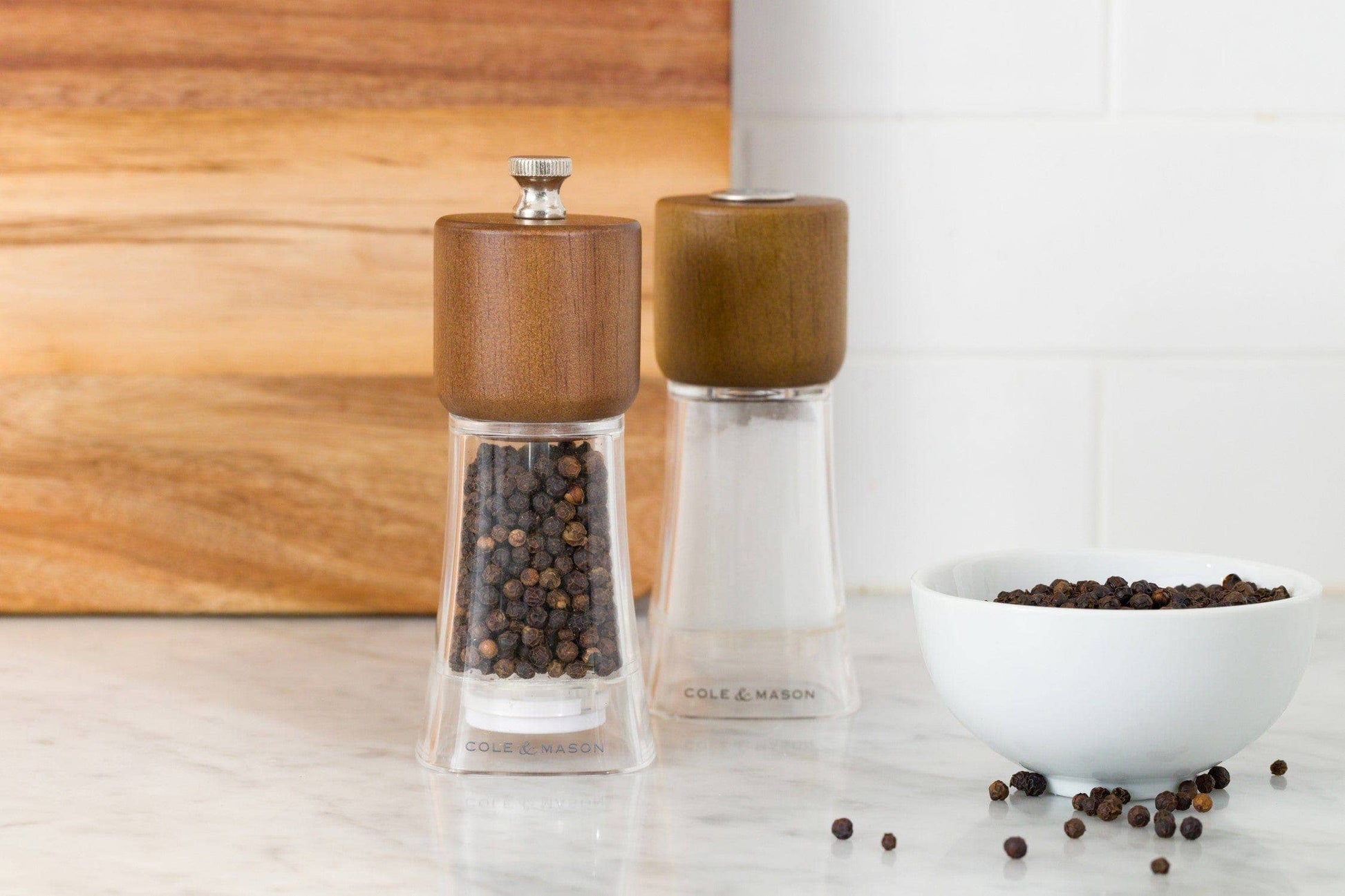 Cole & Mason Macclesfield Salt and Pepper Mill and Shaker Gift Set by Kiss the Cook