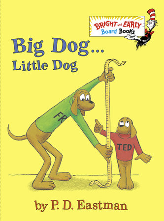 Dr. Seuss Book Big Dog... Little Dog (4x5 Board Book) by Homeportonline