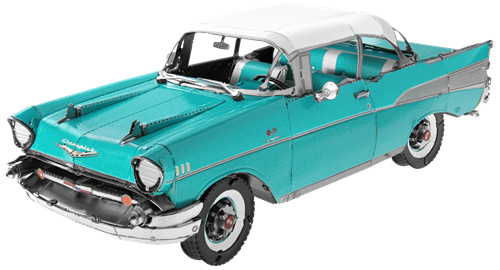 Metal Model Kit Vehicle Chevrolet Bel Air 1957 by Homeportonline